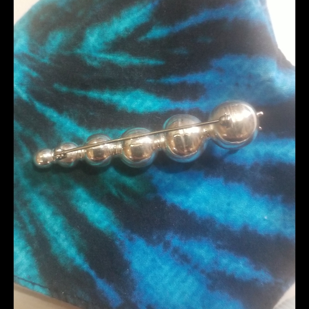 Sterling silver Caterpillar pin - Picture 3 of 5